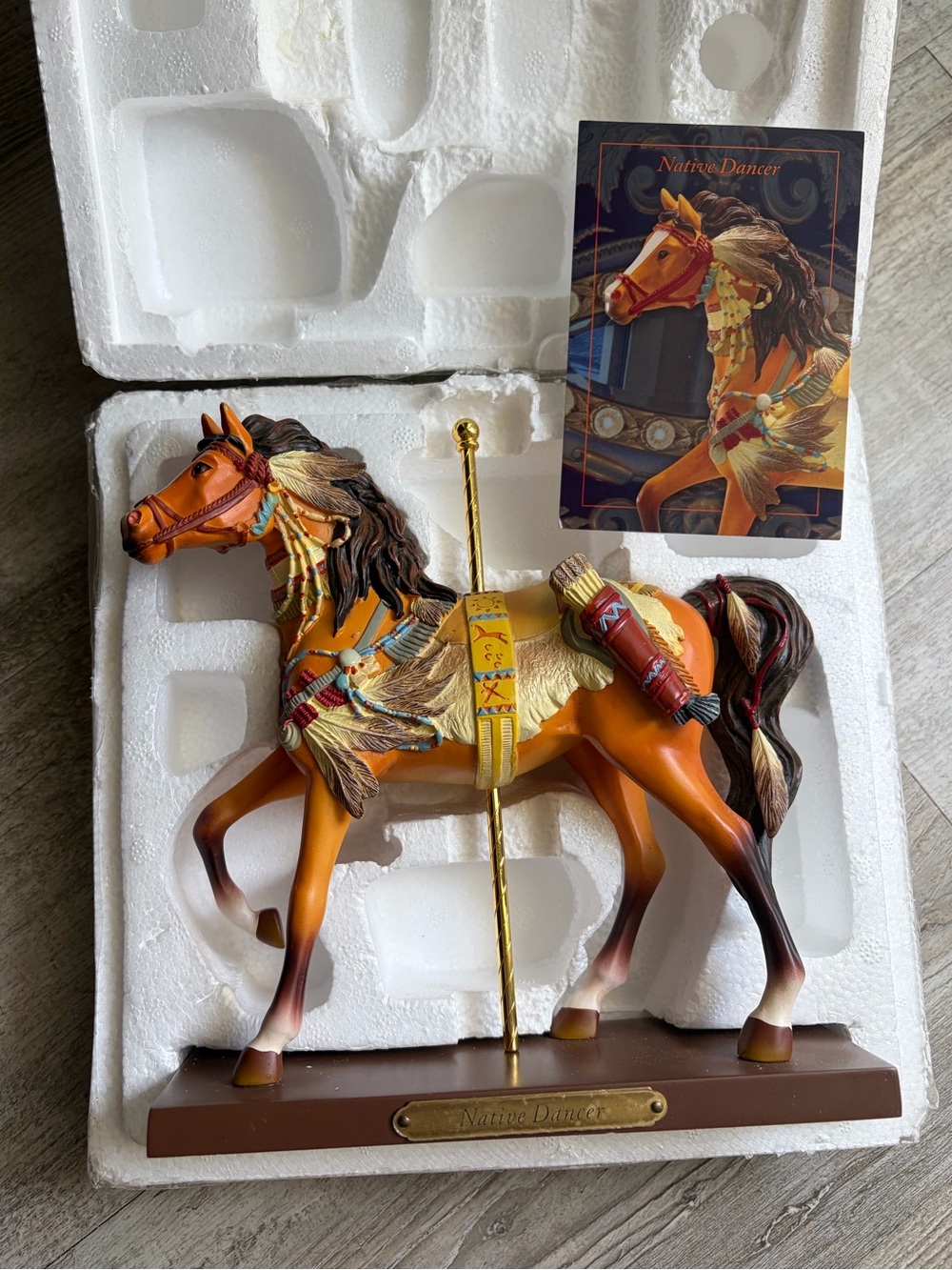 The Trail of Painted Ponies Native Dancer